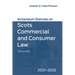 Avizandum Statutes on Scots Commercial and Consumer Law: 2021-2022