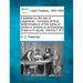 A treatise on the law of judgments: including all final determinations of the rights of parties in actions or proceedings at law or in equity. Volume