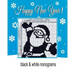 Happy New Year ! Black & white nonograms.
