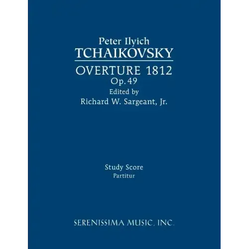 Overture 1812, Op.49: Study score