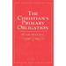 The Christian's Primary Obligation