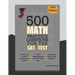 Jersey Scholar's 500 Math Practice Questions for the SAT Test