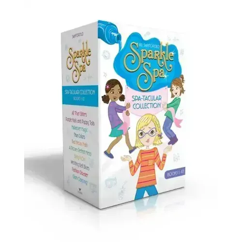 Sparkle Spa Spa-Tacular Collection Books 1-10 (Boxed Set): All That Glitters; Purple Nails and Puppy Tails; Makeover Magic; True Colors; Bad News Nail