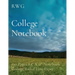 College Notebook: 100 Pages 8.5" X 11" Notebook College Ruled Line Paper