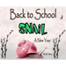 Back to School Snail - A New Year