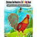 Chickens And Roosters Coloring Book: A Unique And Various Items Collection Of Coloring Pages