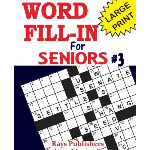 Word Fill-ins for Seniors 3