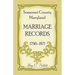 Somerset County, Maryland Marriage Records, 1796-1871
