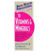 User's Guide to Vitamins & Minerals