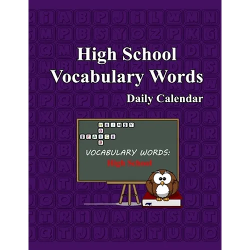 Whimsy Word Search, High School Vocabulary Words - Daily Calendar