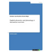 English phonetics and phonology. A theoretical overview