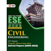 Upsc Ese 2023: Civil Engineering - Chapter Wise & Year Wise Solved Papers 2000-2022