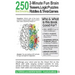 250 2-Minute Fun Brain Teasers, Logic Puzzles, Riddles & Trivia Games: Activity Book for Adults, Kids & Teens with Math Riddles, Logical Puzzles, Ques