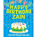 Happy Birthday Zain - The Big Birthday Activity Book: (Personalized Children's Activity Book)