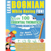 Learn Bosnian While Having Fun! - For Adults: EASY TO ADVANCED - STUDY 100 ESSENTIAL THEMATICS WITH WORD SEARCH PUZZLES - VOL.1 - Uncover How to Impro