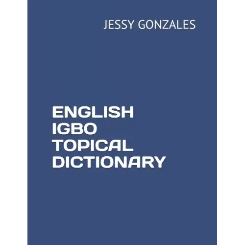English Igbo Topical Dictionary