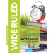 Wide Ruled Notebook - 1 Subject For Students