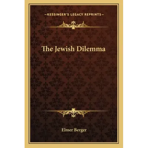 The Jewish Dilemma