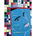 Blue Stranger with Mosaic Background