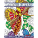 Large Print Color By Number Butterflies, Birds, and Flowers Adult Coloring Book