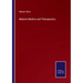 Materia Medica and Therapeutics