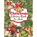 Christmas Coloring Book For Adult: An Adult Coloring Book with Fun, Easy, and Relaxing Designs