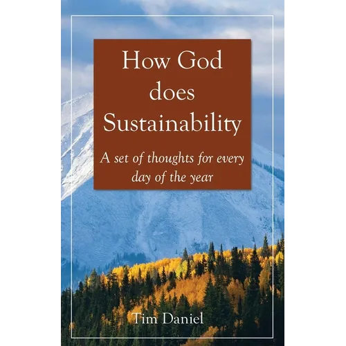 How God does Sustainability