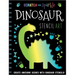 Scratch and Sparkle Dinosaur Stencil Art