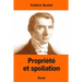 Propriété et spoliation