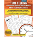 Time Telling - Introducing Quarters and Five Minutes - Practice Worksheets Workbook With Answers: Daily Practice Guide for Elementary Students