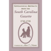 Genealogical Abstracts from the South Carolina Gazette, 1732-1735
