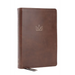 Kingdom Life Bible: Joining God's Mission to Save the World (Nkjv, Brown Leathersoft, Red Letter, Comfort Print)