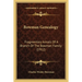 Bowman Genealogy: Fragmentary Annals Of A Branch Of The Bowman Family (1912)