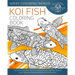 Koi Fish Coloring Book: An Adult Coloring Book of 40 Japanese Koi Carp, Fish Designs with Henna, Paisley and Mandala Style Patterns