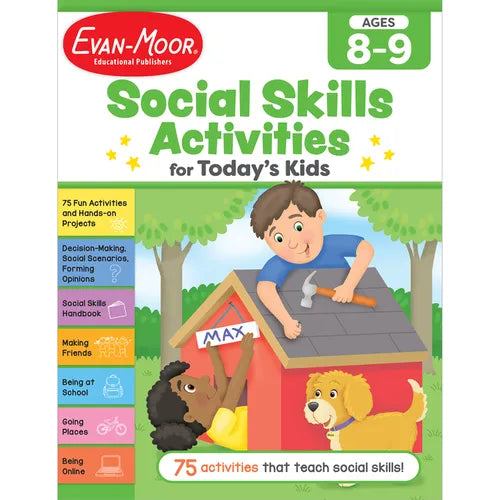 Social Skills Activities for Today's Kids, Ages 8-9 - Paperback