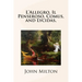 L'Allegro, Il Penseroso, Comus, and Lycidas,
