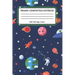 Primary Composition Notebook 6x9 120 Page Count: Outer Space notebook with Planets, Astronauts, Space Ships, Rockets and solar system for kids