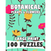 Botanical Plants & Flowers Large Print 100 Puzzles Word Search: English Version for teens and adults