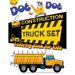 Dot to dot construction TRUCK Set Coloring book for kids: A Fun Dot To Dot Book Filled With Dump Trucks, Garbage Trucks, Digger, Tractors and More