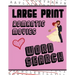 Large Print Romantic Movies Word Search: With Love Pictures Extra-Large, For Adults & Seniors Have Fun Solving These Hollywood Romance Film Word Find
