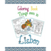 Coloring Book Lisbon: Things seen in Lisbon, 20 Coloring Pages inspired by the wonderful city of Lisbon