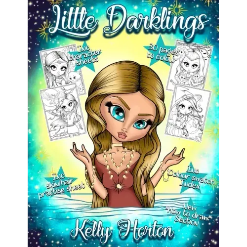 The Little Darklings: An Adult colouring book from The World of the Little Darlings