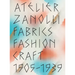 Atelier Zanolli: Fabrics, Fashion, Craft 1905-1939