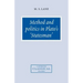 Method and Politics in Plato's Statesman