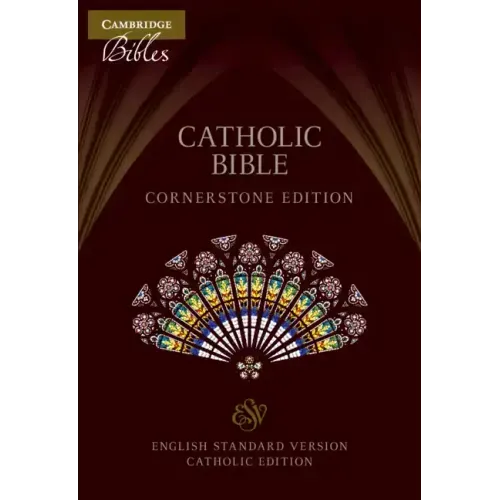 Esv-Ce Catholic Bible, Cornerstone Edition, Burgundy Imitation Leather, Esc662: T