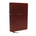 Nkjv, Reference Bible, Super Giant Print, Leathersoft, Brown, Red Letter Edition, Comfort Print: Holy Bible, New King James Version