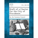 Draft of a Charter for the City of Providence.