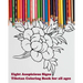Eight Auspicious Signs Tibetan Coloring Book for all ages: Illustrations with description