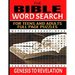 The Bible Word Search for Teens and Adults: Relaxing and Meditative Word Find Puzzles 83 Full Page Puzzles Selected Words from Each Chapter of the Scr