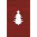 Christmas: A Red Hardcover Decorative Book for Decoration with Spine Text to Stack on Bookshelves, Decorate Coffee Tables, Christ